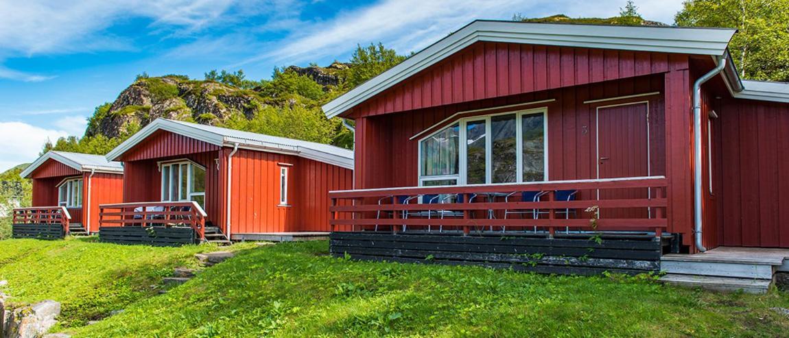 Sandvika Camping Hotel Kabelvag Exterior photo